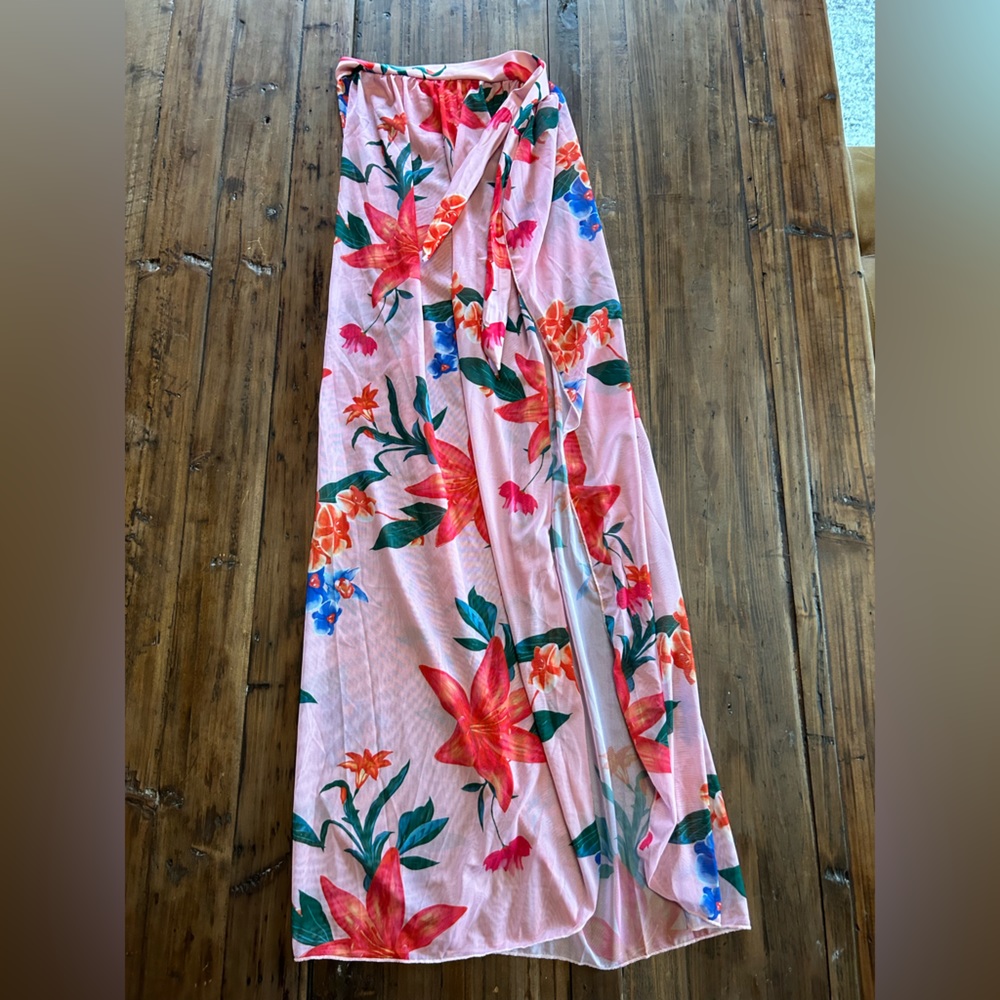 Tropical maxi sarong